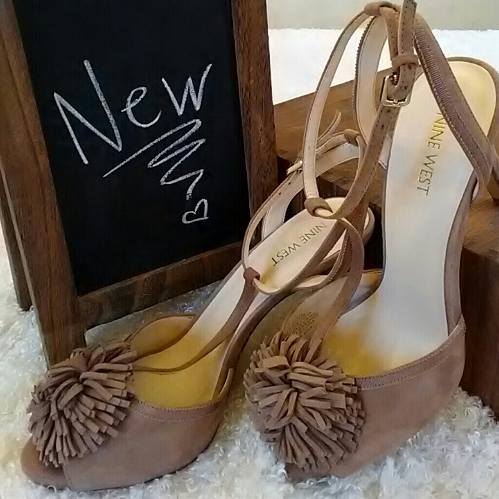 Nine West Peep Toe Sandal NWOB